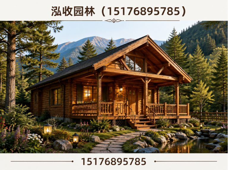枣庄防腐木凉亭展示图